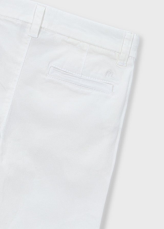 Mayoral Pantaloni chino bambino panna – vista 5