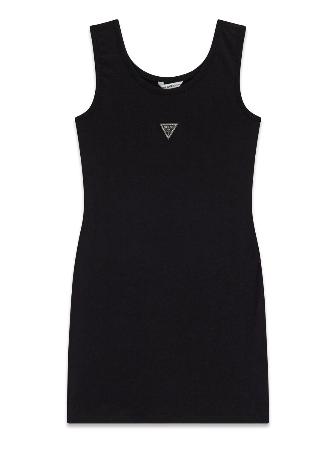 Guess Kids Abito jersey stretch spalla larga ragazzo nero