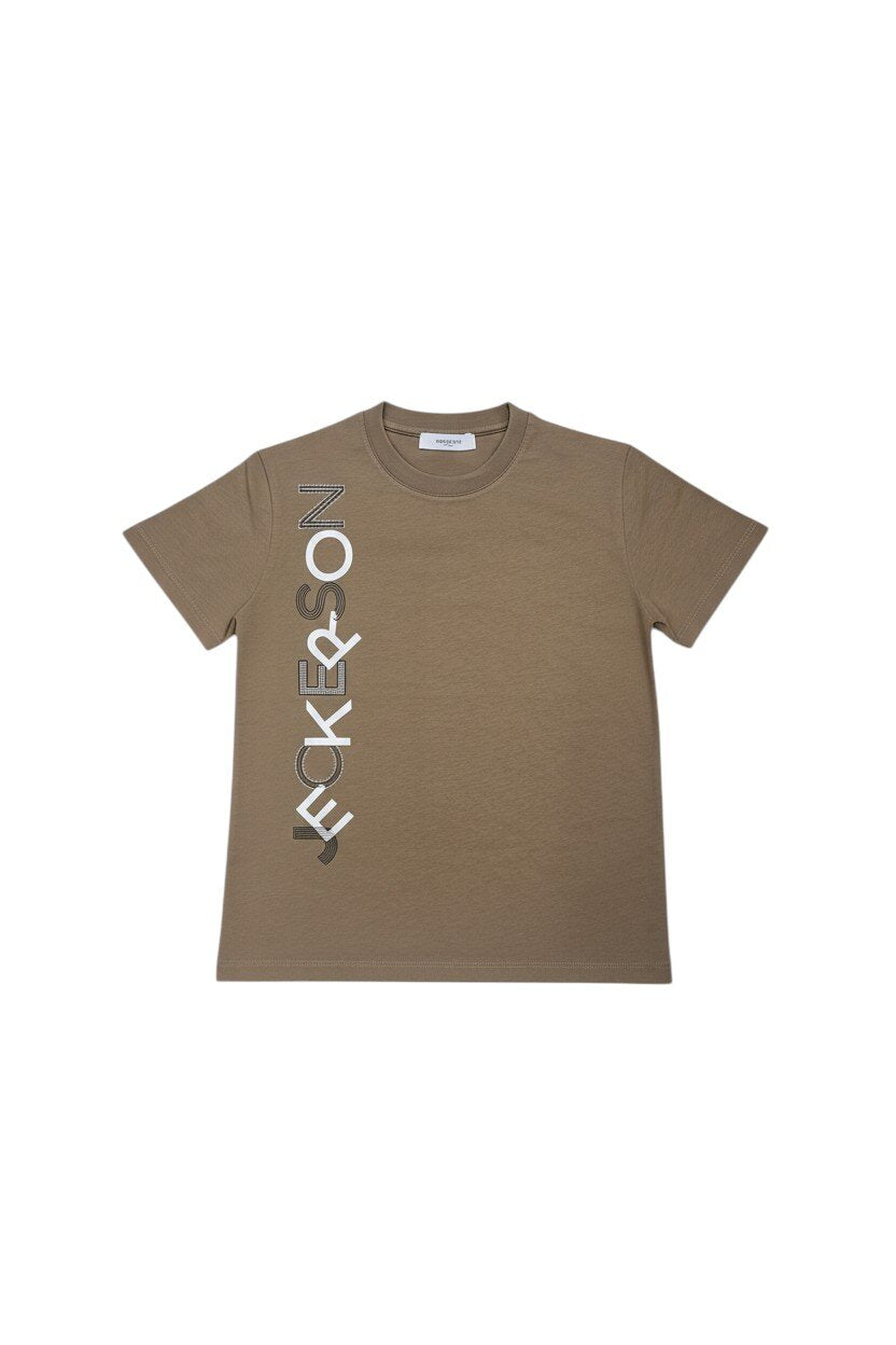 Jeckerson T-shirt ragazzo bianco modello J5176TS26 - vista alternativa 2