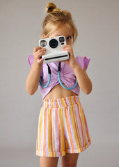 Mayoral Set con shorts bambina lilac
