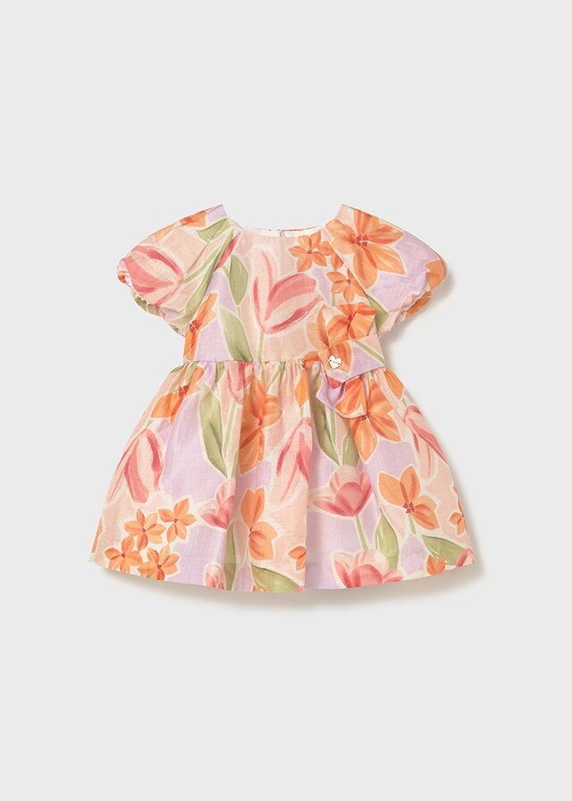 Mayoral Vestito spalline stampa bambina baby blossom – vista 3