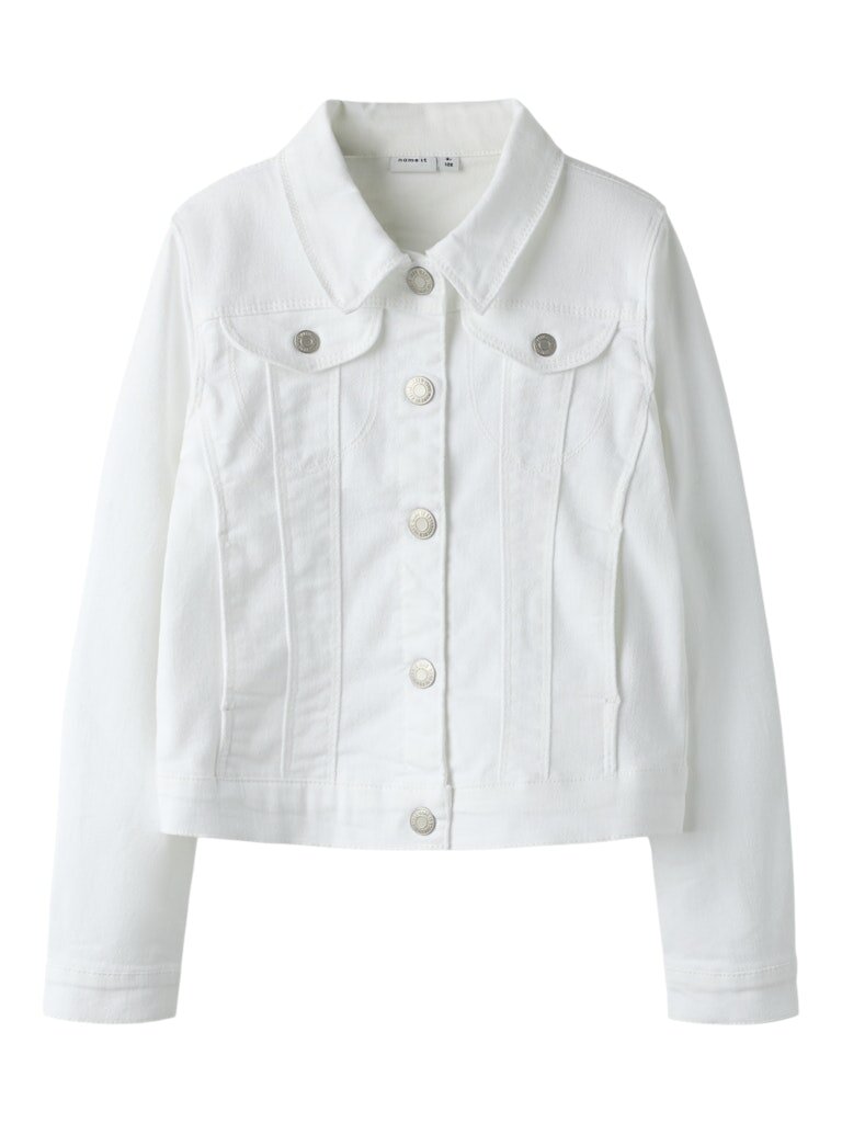 Name It giubbino ragazza in cotone bianco