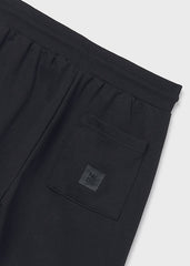 Mayoral Shorts felpa ragazzo nero – vista 3
