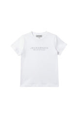 Jeckerson T-shirt bambino beige chiaro modello JB5692TS26 - vista alternativa 2