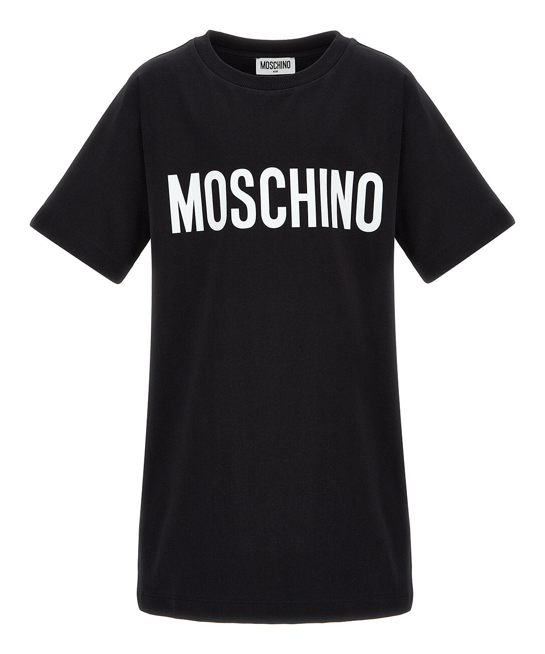 Moschino abito bambina in cotone nero modello HDV0I1LBA10