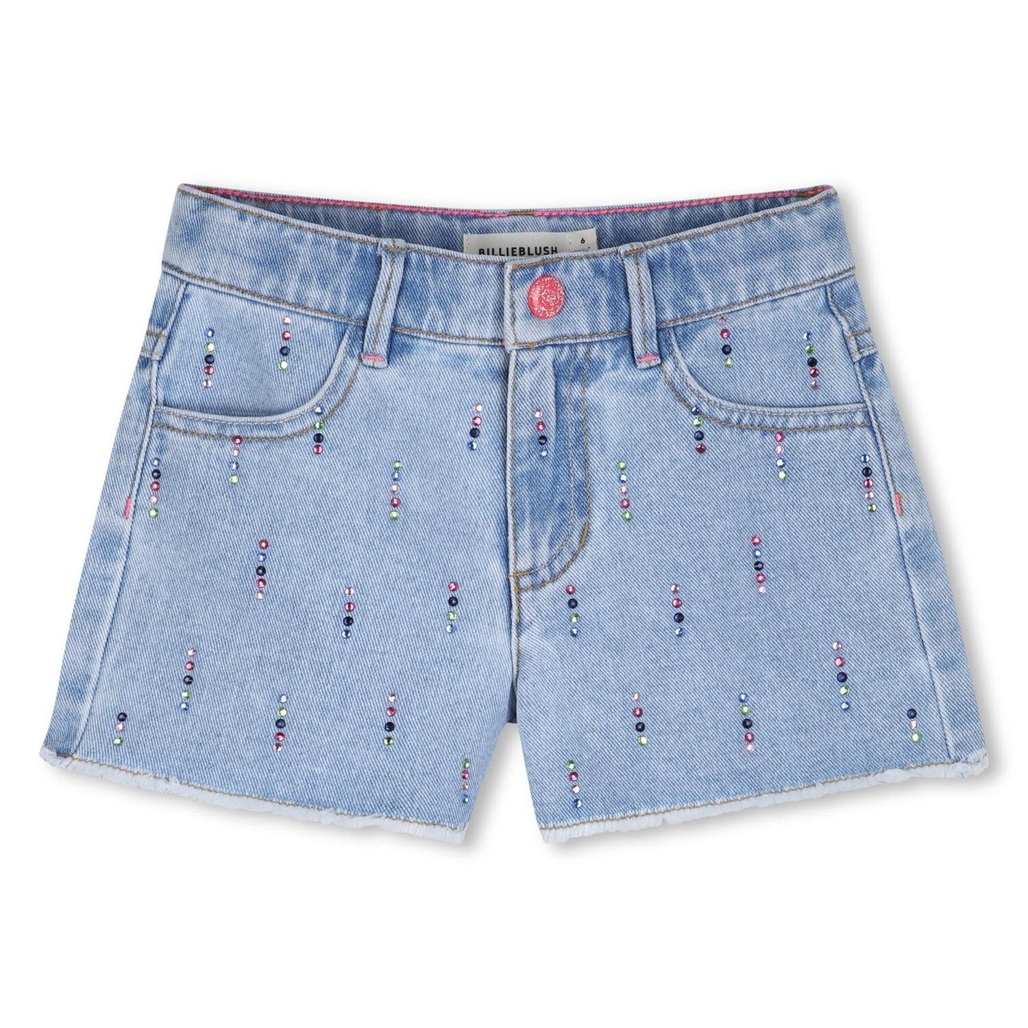 Billieblush shorts bambina con borchiette