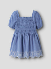 Name It abito bambina in cotone viola - vista alternativa 3