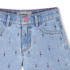 Billieblush shorts bambina con borchiette - vista alternativa 3