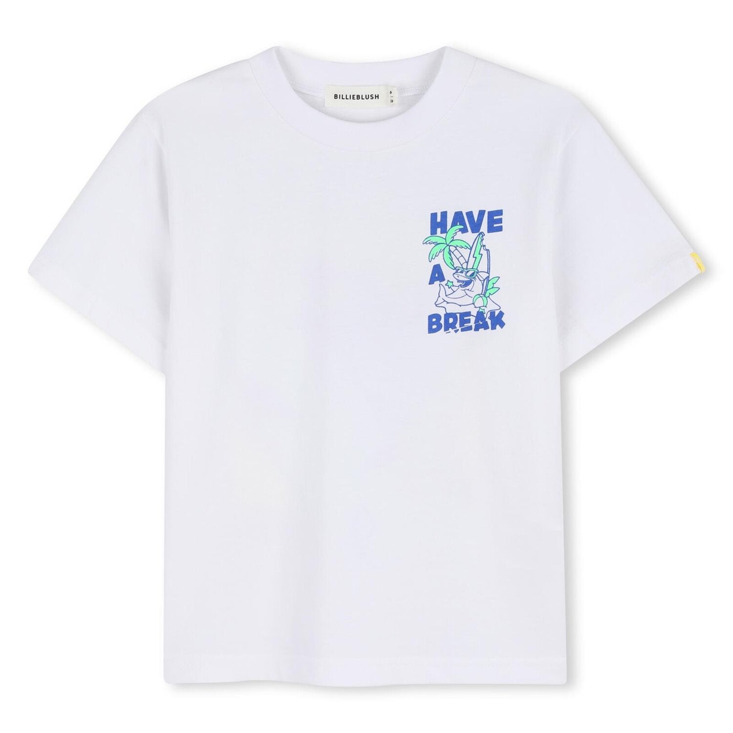 Billieblush T-shirt bambina a manica corta bianco modello U21705
