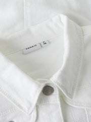 Name It giubbino ragazza in cotone bianco - vista alternativa 2