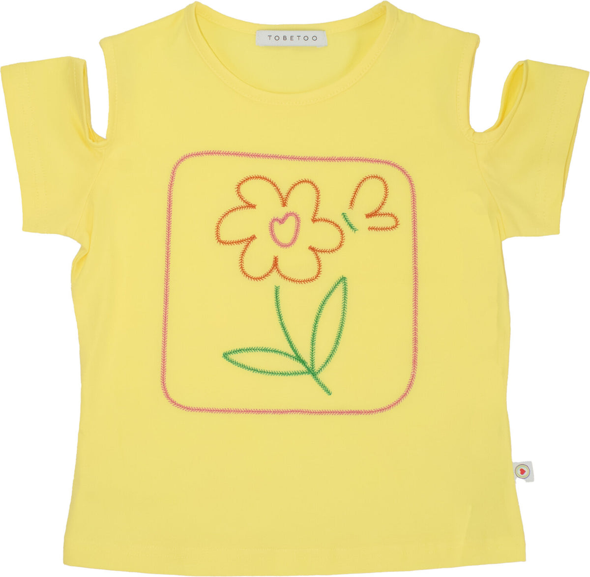 Tobetoo T-shirt bambina giallo