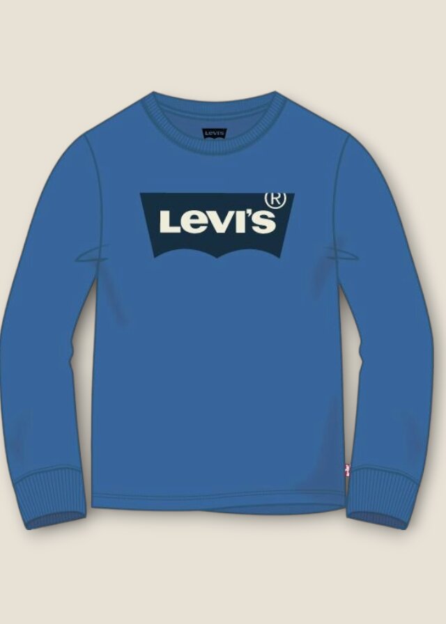 Levi's T-shirt neonato con logo Batwing bianco