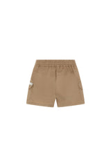Moschino shorts neonato in cotone beige chiaro - vista alternativa 2