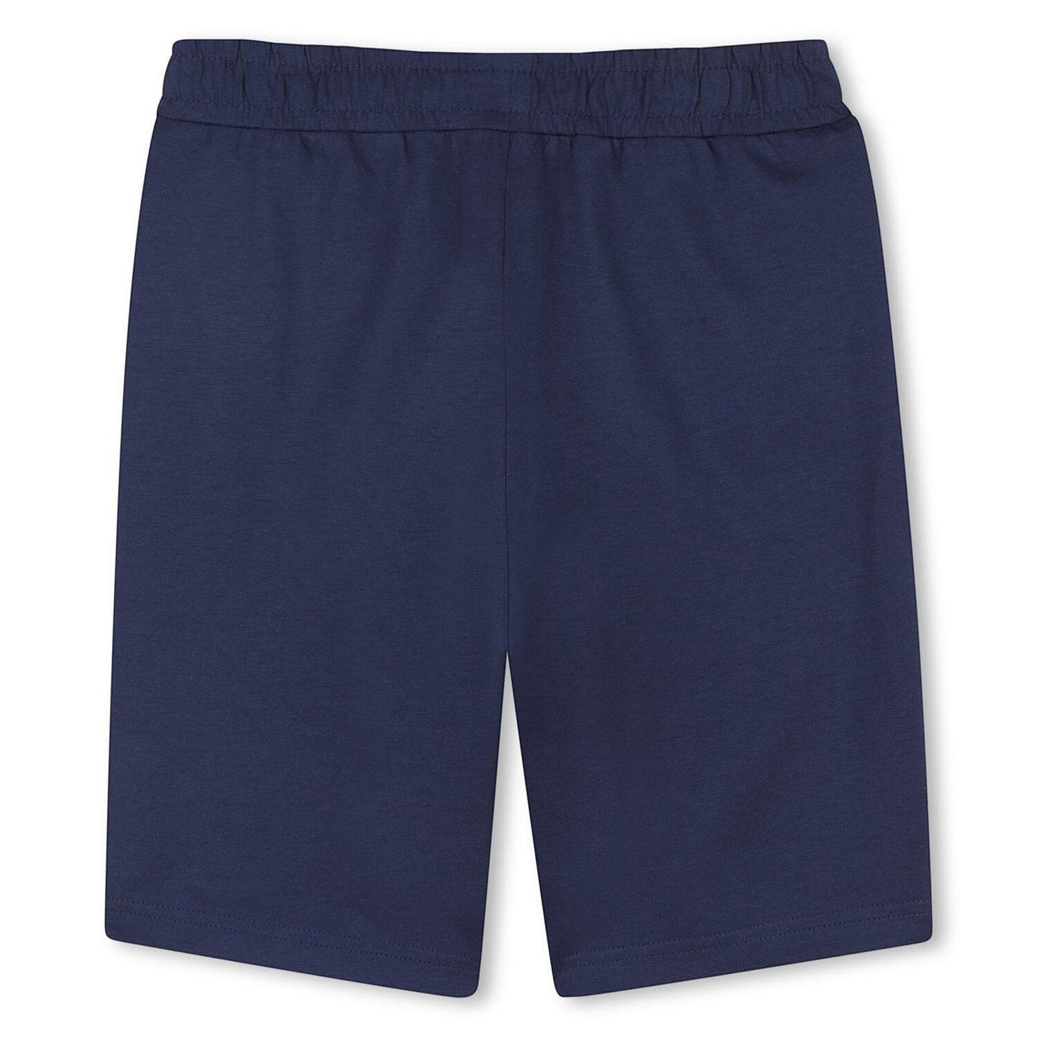 Pantaloncini blu navy per bambino Scugnizzi 0-16 in tessuto resistente con elastico in vita per massimo comfort
